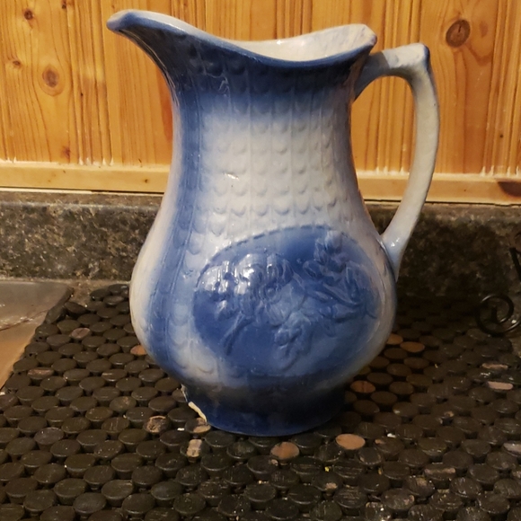 1915-1930  water pitcher and Bason - Picture 2 of 4